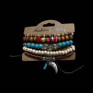 Bohemian Beaded Bracelet Set